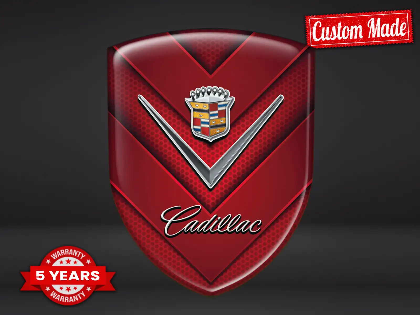 Cadillac Autoaufkleber Selbstklebend Exklusiver Look Domes ST
